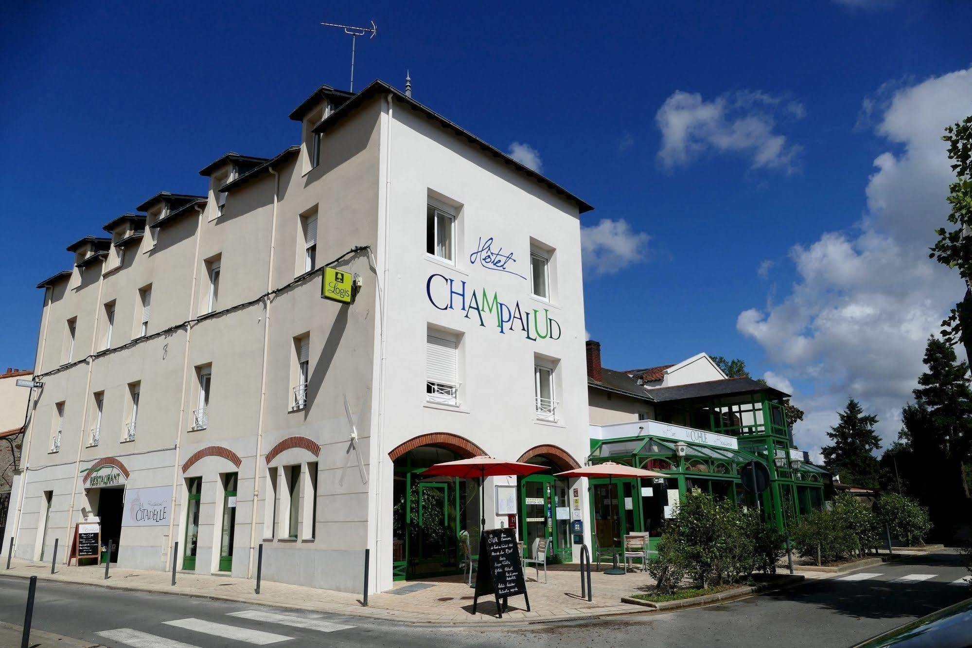 Logis Hotels Le Champalud Restaurant La Citadelle Oree-d'Anjou Eksteriør bilde
